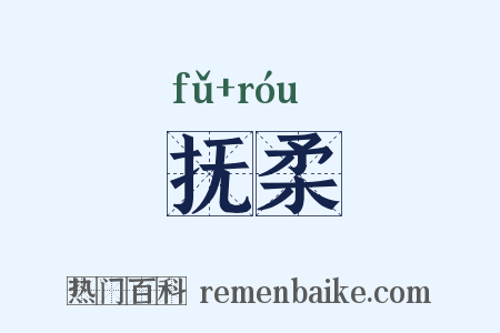 抚柔是什么意思的图片